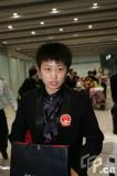 图文-中国乒乓球队从世乒赛凯旋郭跃抵达机场