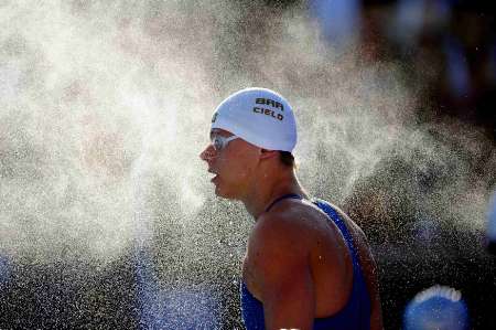 图文-游泳世锦赛男子50自决赛世界上游的最快