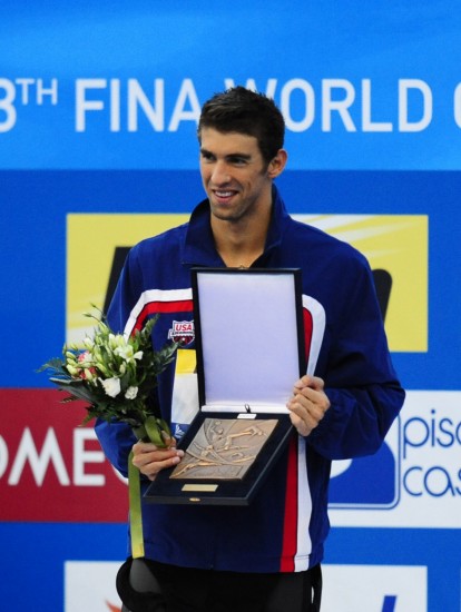 图文-游泳世锦赛 菲尔普斯当选男子最佳运动员