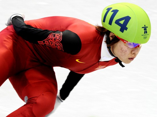 图文-短道速滑女子1000米小组赛 新科冠军周洋