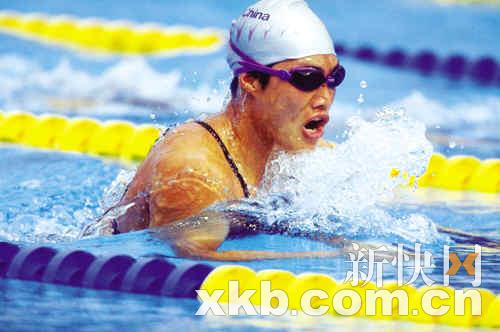 中国游泳五朵金花领军人物 林莉现在美国俱乐
