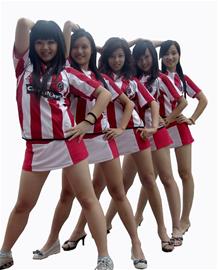 啦啦队美女 点燃激情_其他栏目_NIKE新浪竞技