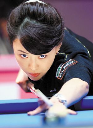 2011世界女子花式台球公开赛开杆美女如云群芳争妍