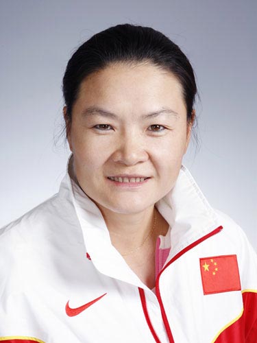 图文-北京奥运中国代表团网球队队员 教练陈莉