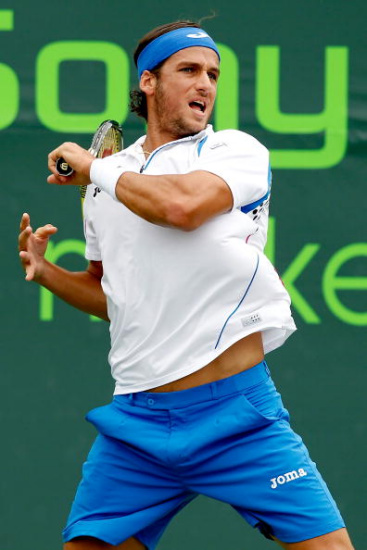 图文-索爱赛男单第七日赛况 西班牙帅哥出局_