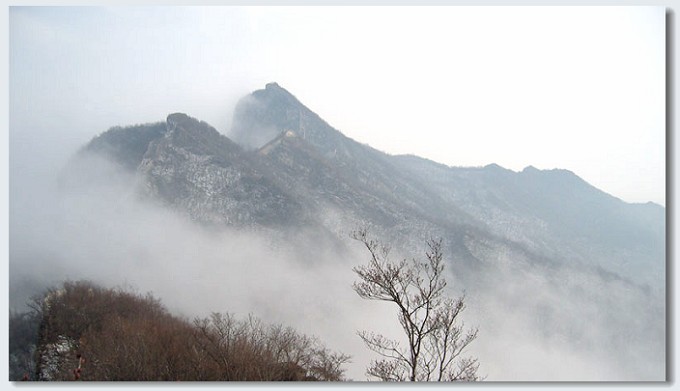 随长城一起云中漫步——北京结慕田峪长城穿越