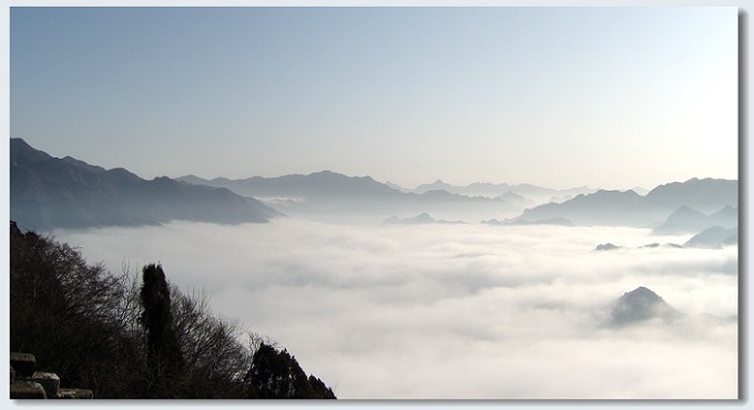 随长城一起云中漫步——北京结慕田峪长城穿越