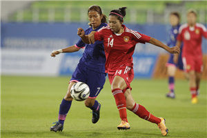 亚运会-王飞屡扑对手远射中国女足首战0-0日本