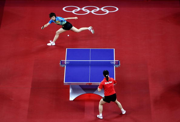乒乓球奥运会照片图片