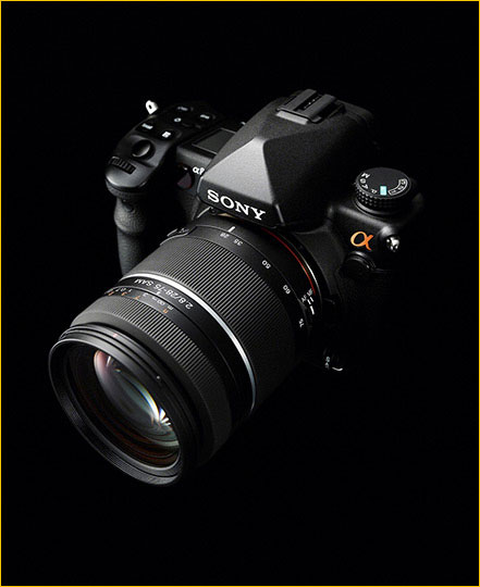 索尼平价全副单反新品a850评测体验