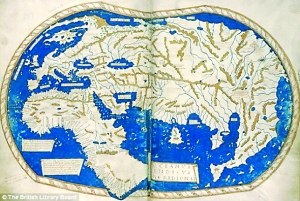 改变世界的10张地图:中国地球仪上榜(组图)