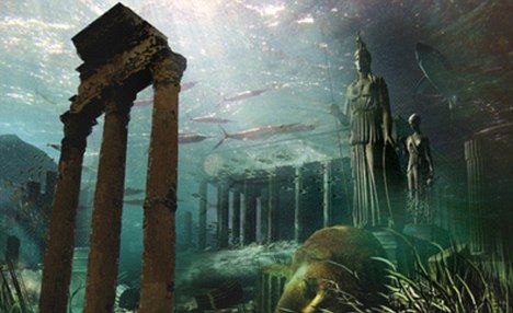 海底古城亚特兰蒂斯图片