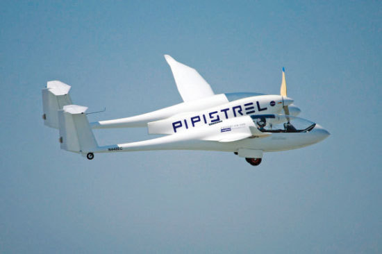 pipistrel公司"金牛"g4四座电动飞机 4人电动飞行