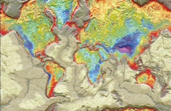 世界地图球体展开图图片