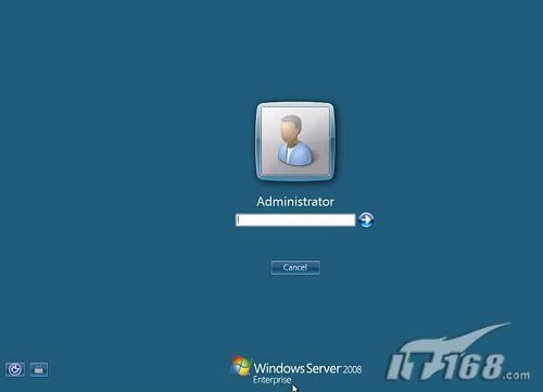 极其相似vista的windows server 2008登录