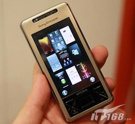 图为索尼爱立信xperia x1