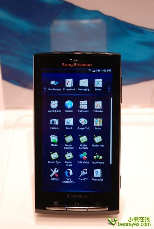 索尼爱立信|xperia x10|google|android|智能手机|ces2010