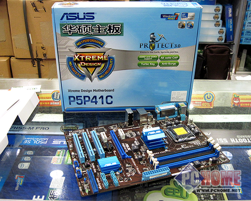 全能新板 华硕ddr2/3版p41上市599元