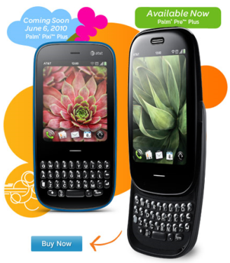 图为:palm pre plus