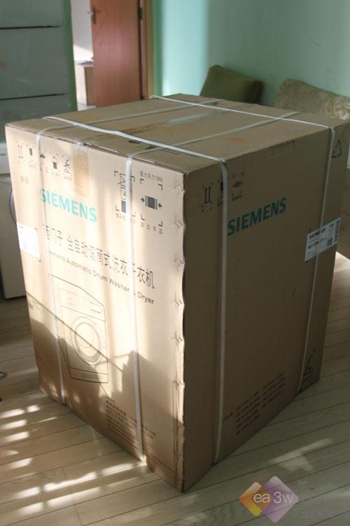 创新烘干技术 西门子wd12h460ti开箱图