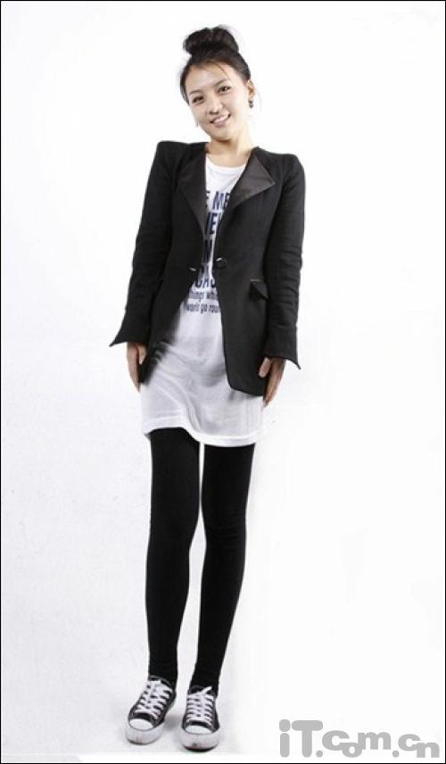 让照片上的短腿变长腿