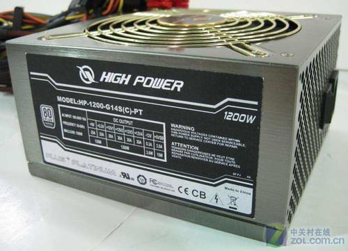1200w白金牌现身了 钜能电子再显神威