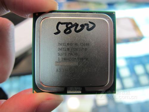 老平台升级最值 奔腾双核e5800仅385元
