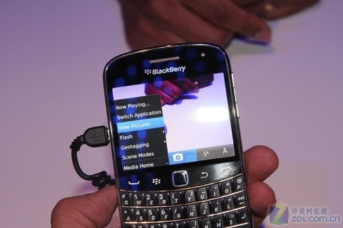 海量os7屏幕截图 黑莓9900/9930现场速评(6)