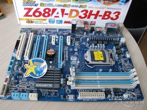 实践见真知 技嘉ga-z68a-d3h-b3热销