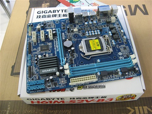 近日技嘉新到货了一款名为ga-h61m-s2v-b3的整合主板,其基于intel b3