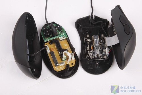 硬件 > 正文   黑色经典版炼狱蝰蛇鼠标与罗技g400鼠标均底部均采用三