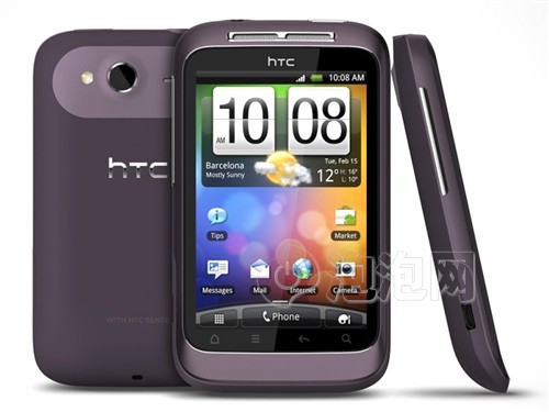 wildfire s又稱為htc g13 的驚爆低價僅1650元,這款機型採用htc經典的