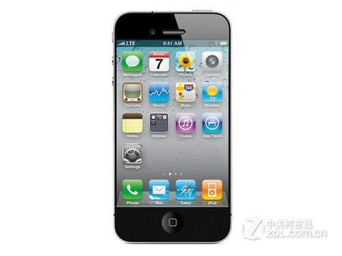 苹果iphone5 黑色 外观图
