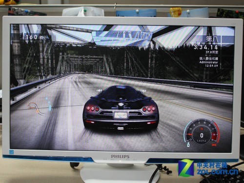 飞利浦273g3dh液晶显示器3d画面实拍