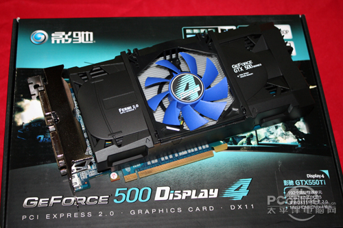 四星将军团 影驰gtx550ti三屏1080p!