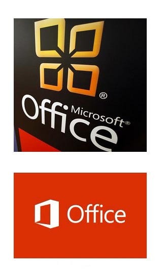 office新旧logo对比