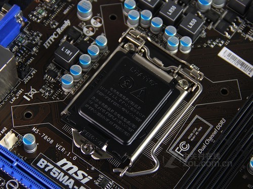 微星b75ma-e33 cpu插槽图