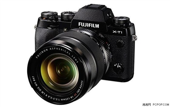 微单旗舰机型 富士x-t1套机售价8800元