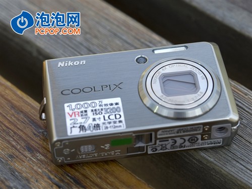 首款广角防抖卡片机 尼康s600美图秀