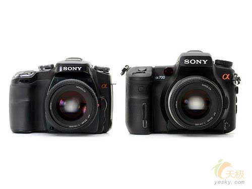 图为索尼α700