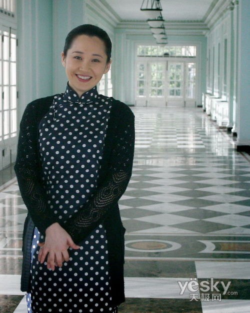 图为许晴在《建国大业》中