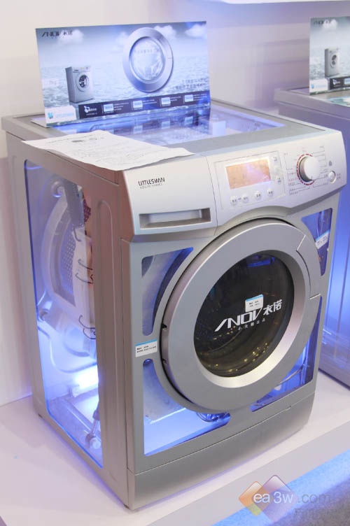 超高洗净比 小天鹅衣诺滚筒亮相sinoces