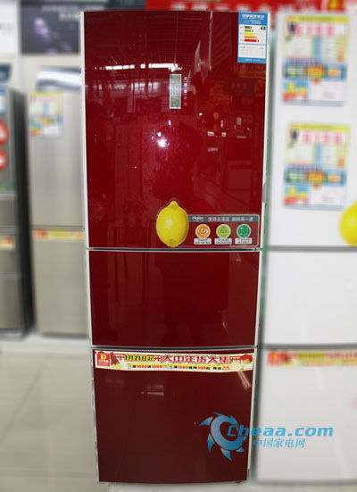 家电 > 正文     外观方面,海尔bcd-268wbcz冰箱采用酒红色彩晶玻璃