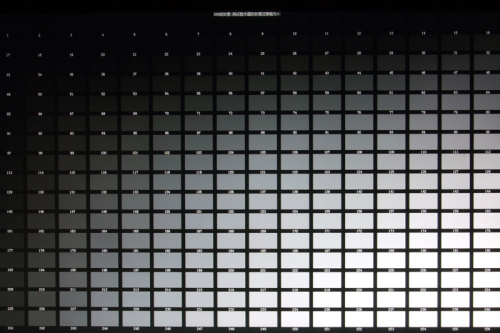 硬件 正文 此處通過對灰度/色階方面的測試,瞭解液晶顯示器灰階