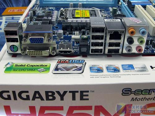 一线也玩低价 技嘉交火h55主板仅749元