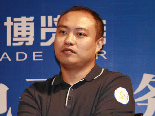 图文:上海商派副总裁蔡鹏