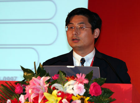 图文:浦华众城科技副总经理马越