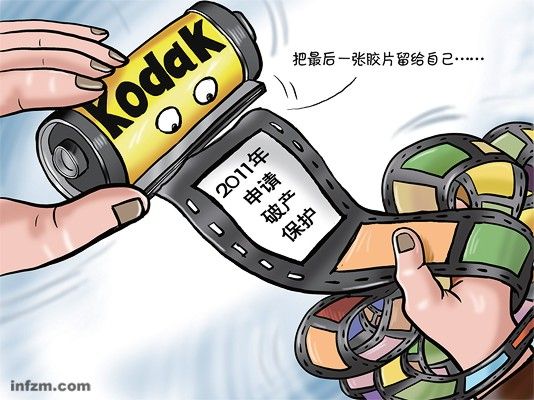 被数码浪潮甩在身后的柯达已回天乏术. (东方ic/图)