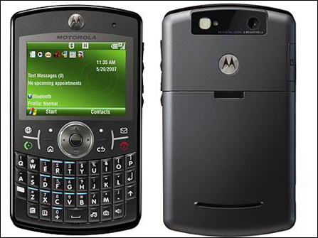 图为:摩托罗拉q9手机