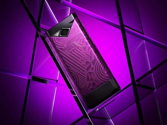 紫色魅力诺基亚唯美水晶版7900